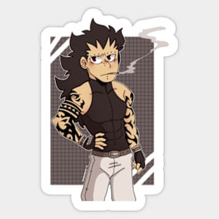 Tattooed Gajeel Sticker